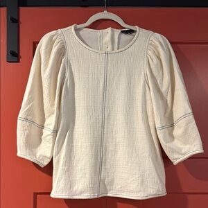 Current Air Cream Blouse